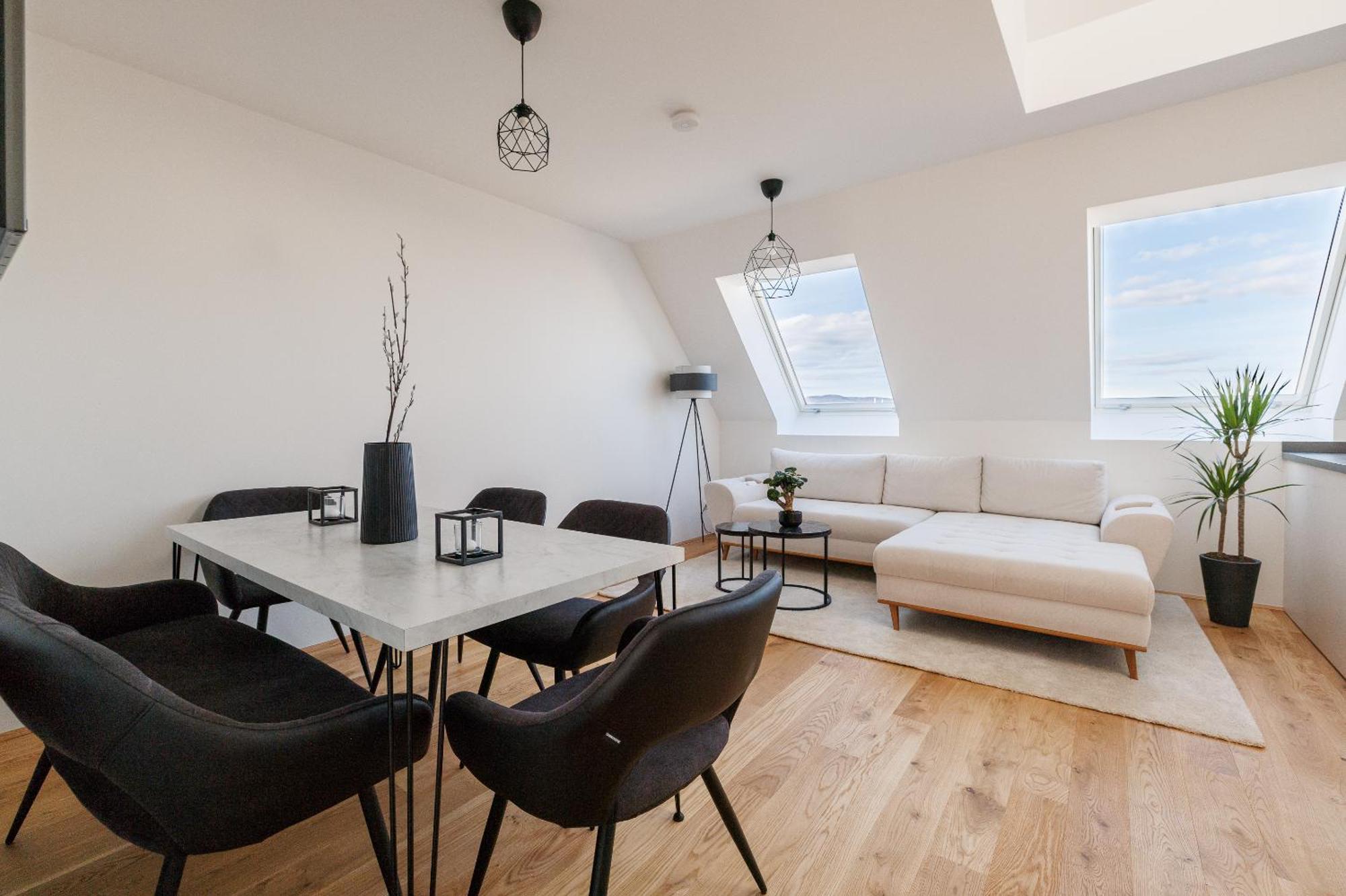 Symphony Apartments 38 - Modern Loft With Terrace And Grill In Central Location Vienna Exterior photo